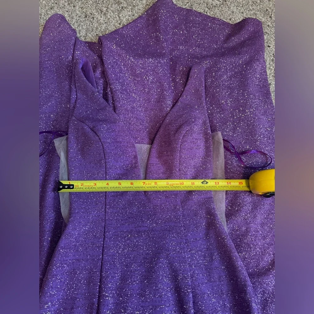Purple Jovani Dress - Picture 8 of 12